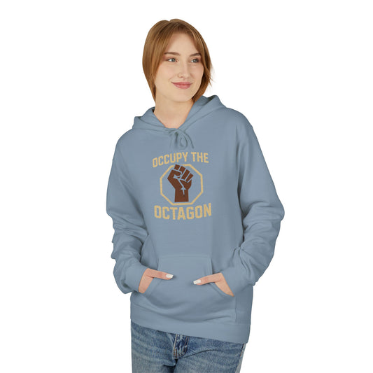 "Occupy the Octagon" MMA Fist Graphic Hoodie