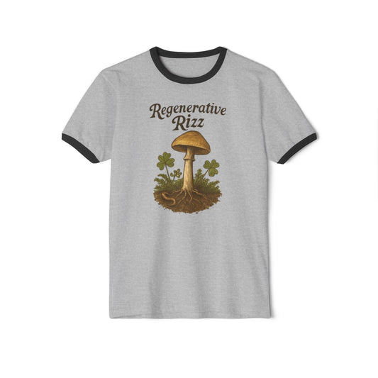 "Regenerative Rizz" Retro Nature Graphic Regenerative farming tee