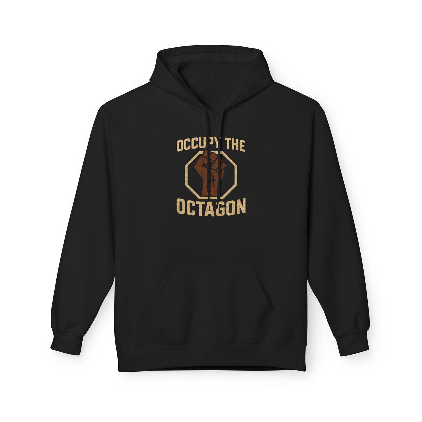 "Occupy the Octagon" MMA  Fist Graphic Hoodie
