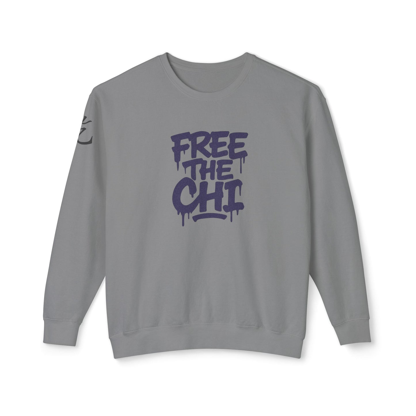 Free The Chi - Crewneck Sweatshirt — Urban Graffiti Streetwear