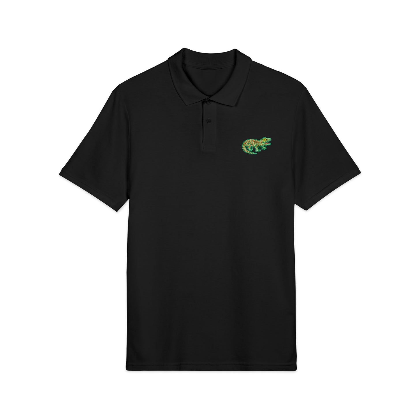Gecko polo - Unisex Pique Polo Shirt (Embroidery)
