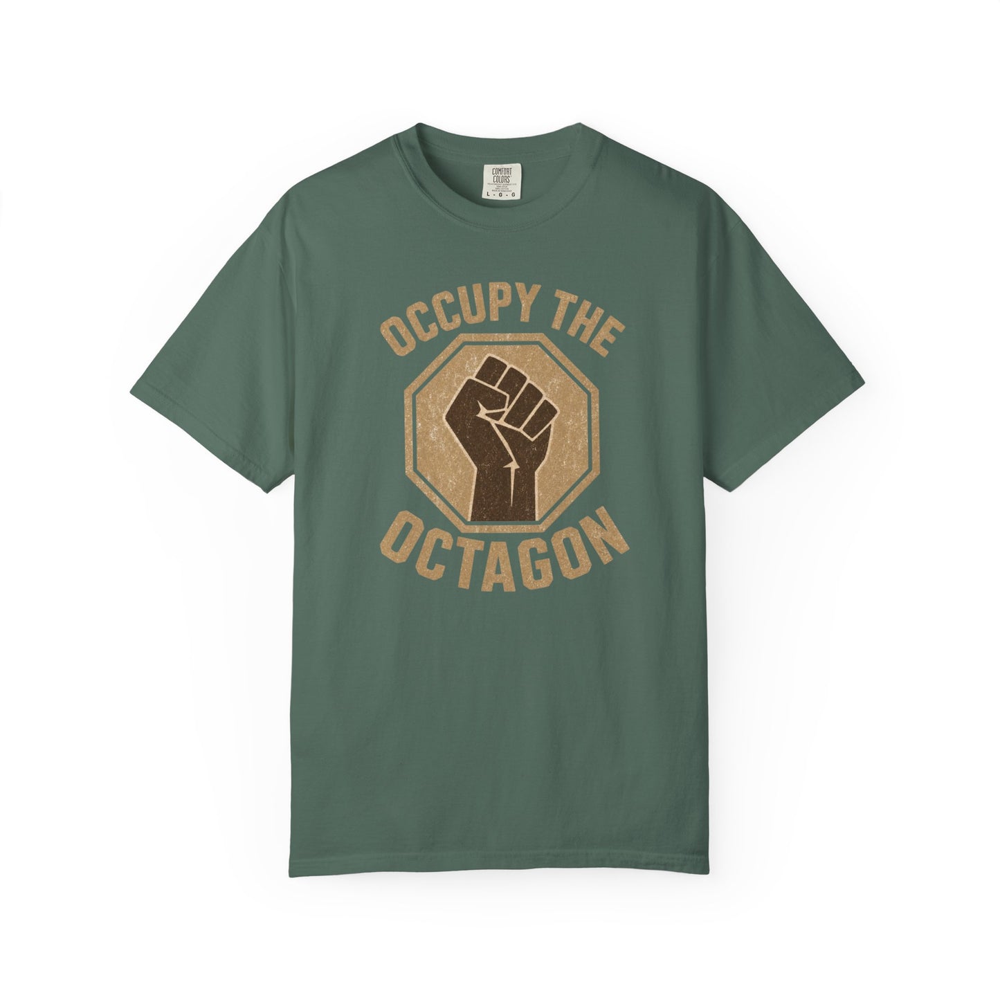 Occupy the Octagon Fist T-Shirt — MMA Fight Pride Tee