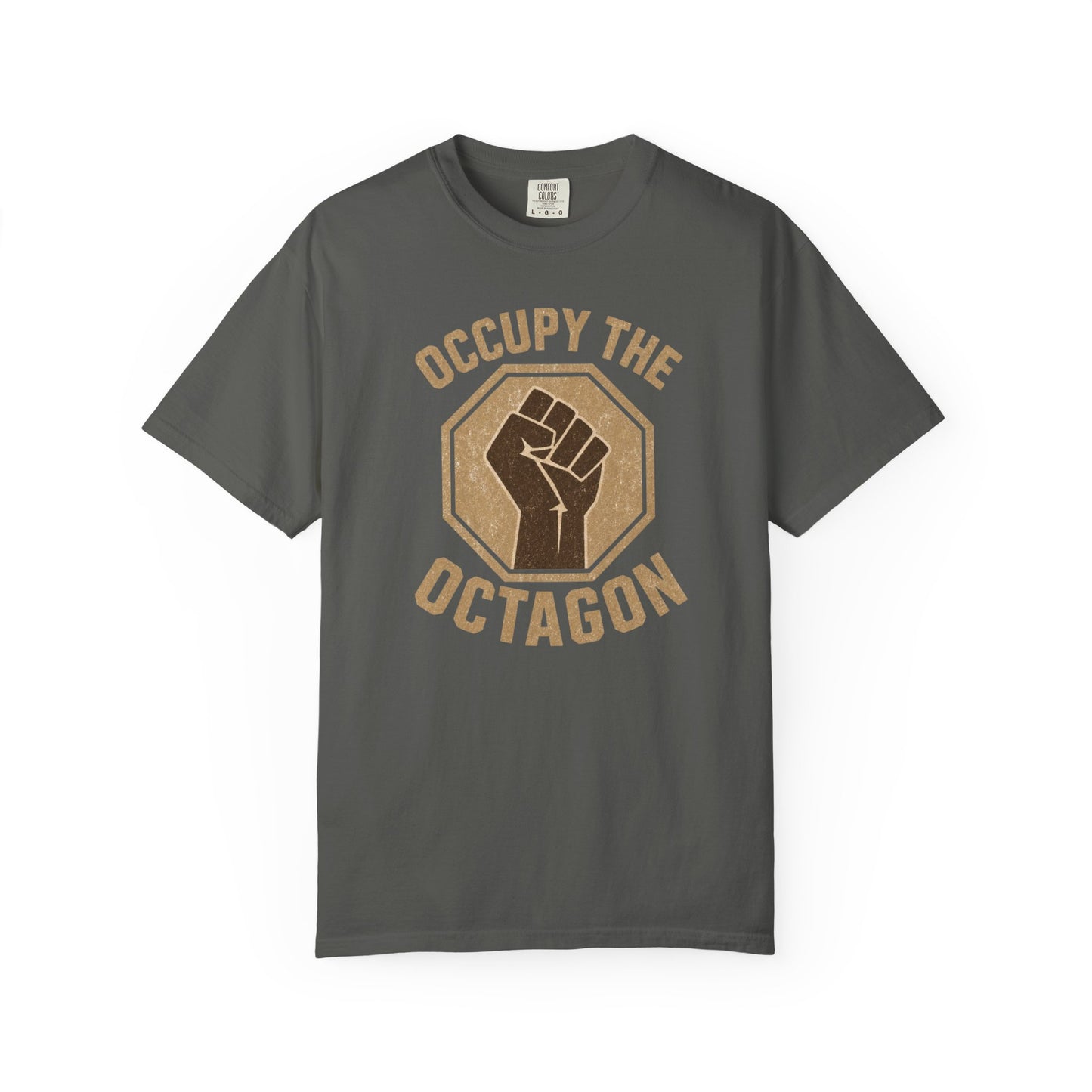 Occupy the Octagon Fist T-Shirt — MMA Fight Pride Tee