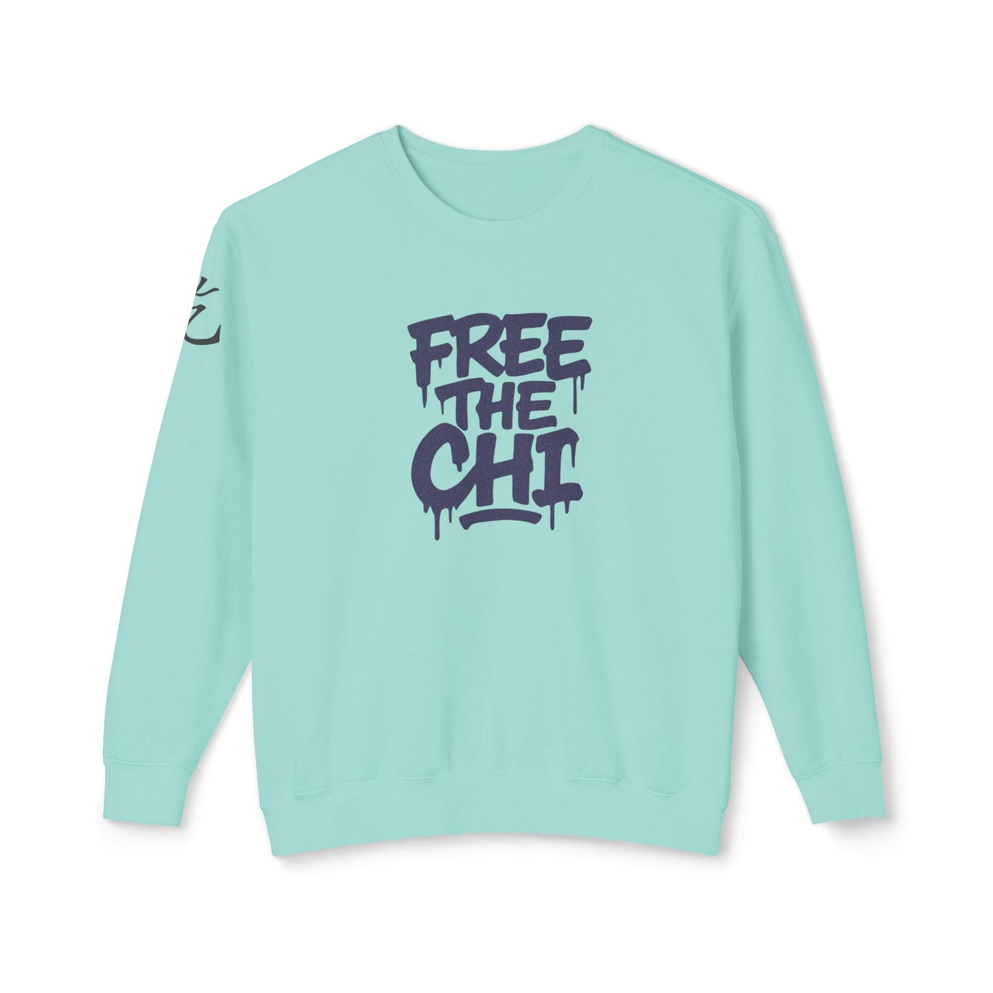 Free The Chi - Crewneck Sweatshirt — Urban Graffiti Streetwear
