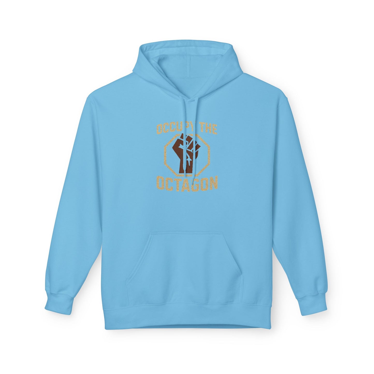 "Occupy the Octagon" MMA  Fist Graphic Hoodie