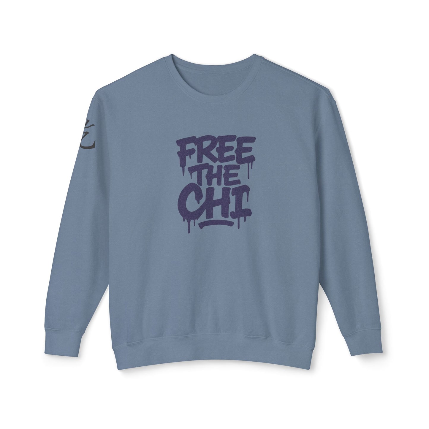 Free The Chi - Crewneck Sweatshirt — Urban Graffiti Streetwear