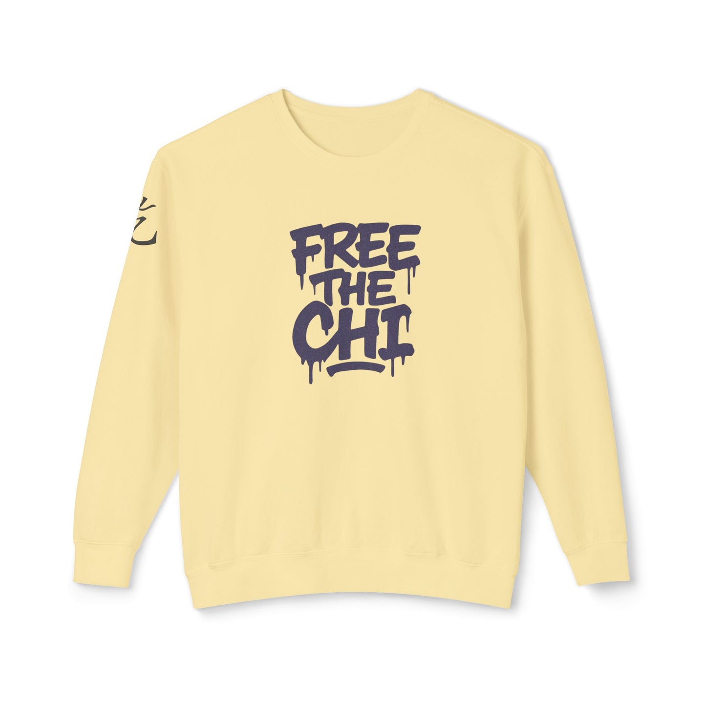 Free The Chi - Crewneck Sweatshirt — Urban Graffiti Streetwear