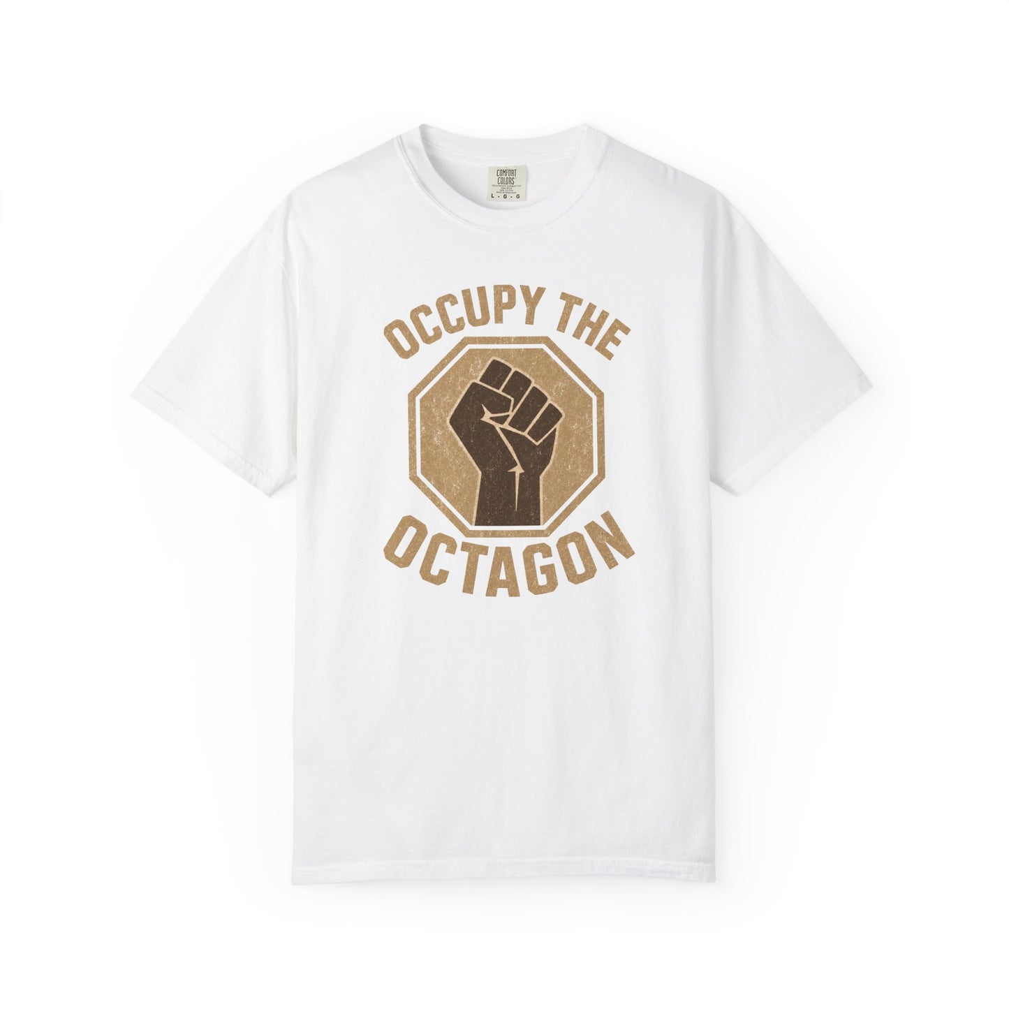 Occupy the Octagon Fist T-Shirt — MMA Fight Pride Tee