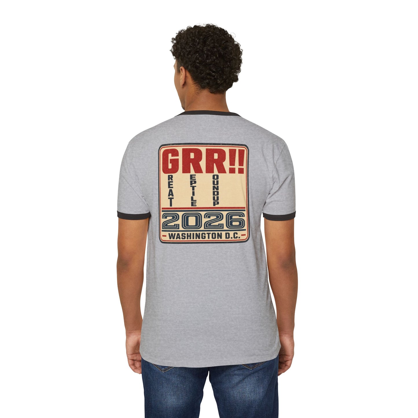 The Great Reptile Roundup 2026 - Graphic GRR!! tee