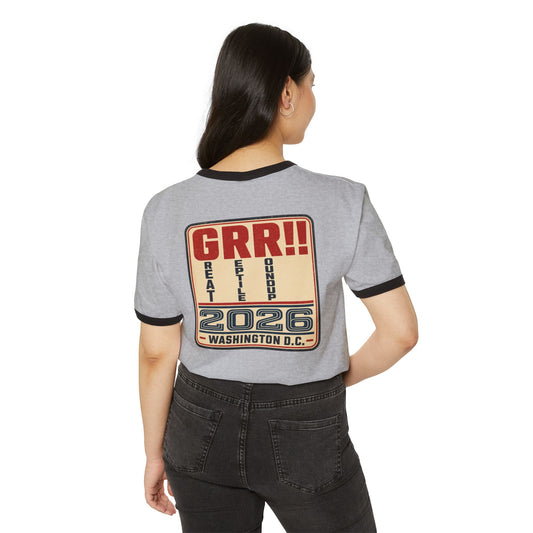 The Great Reptile Roundup 2026 - Graphic GRR!! tee