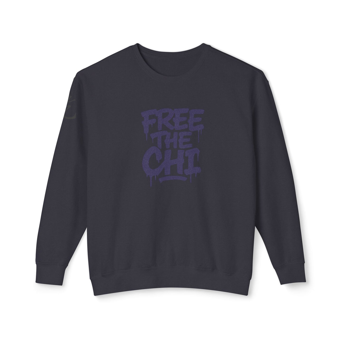 Free The Chi - Crewneck Sweatshirt — Urban Graffiti Streetwear