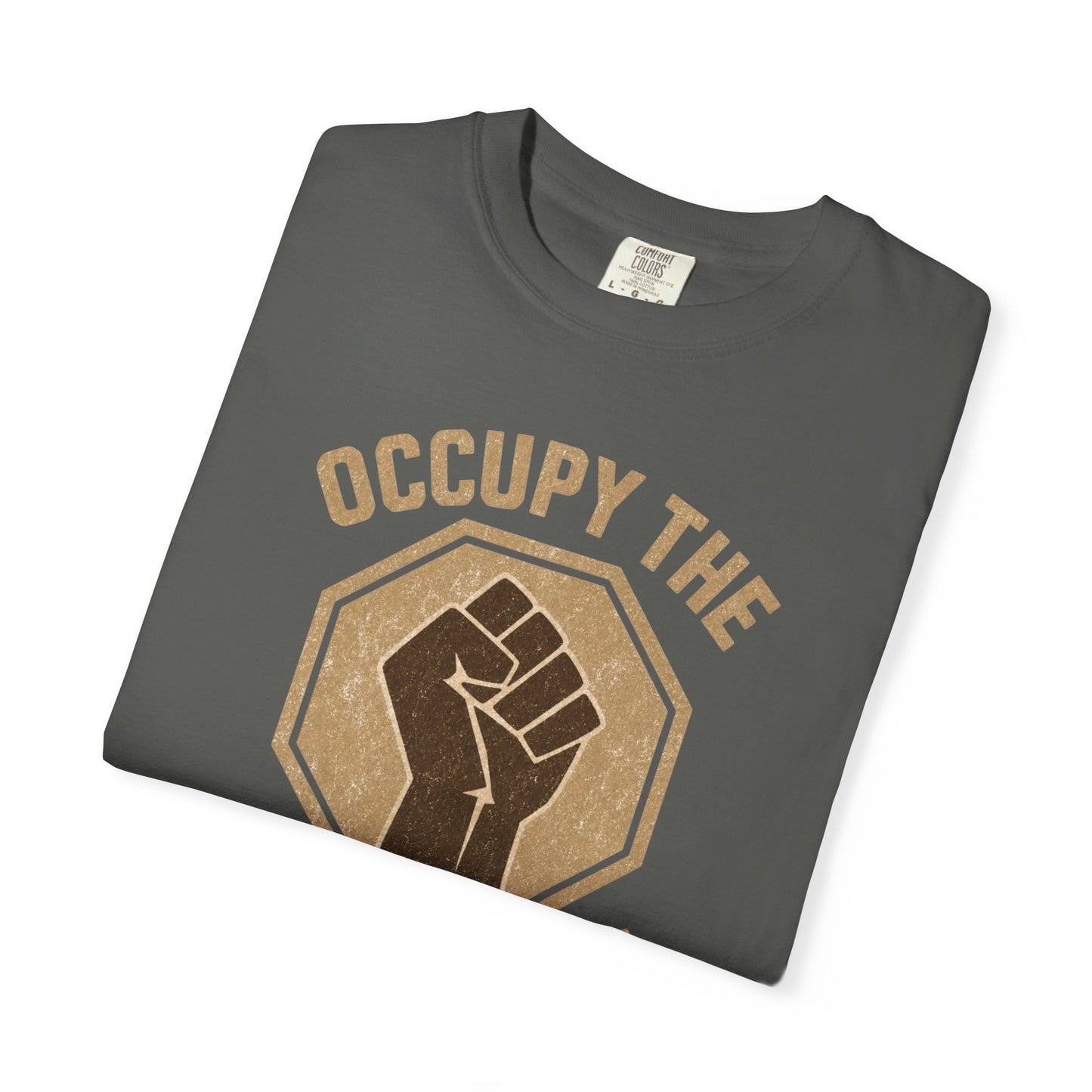 Occupy the Octagon Fist T-Shirt — MMA Fight Pride Tee
