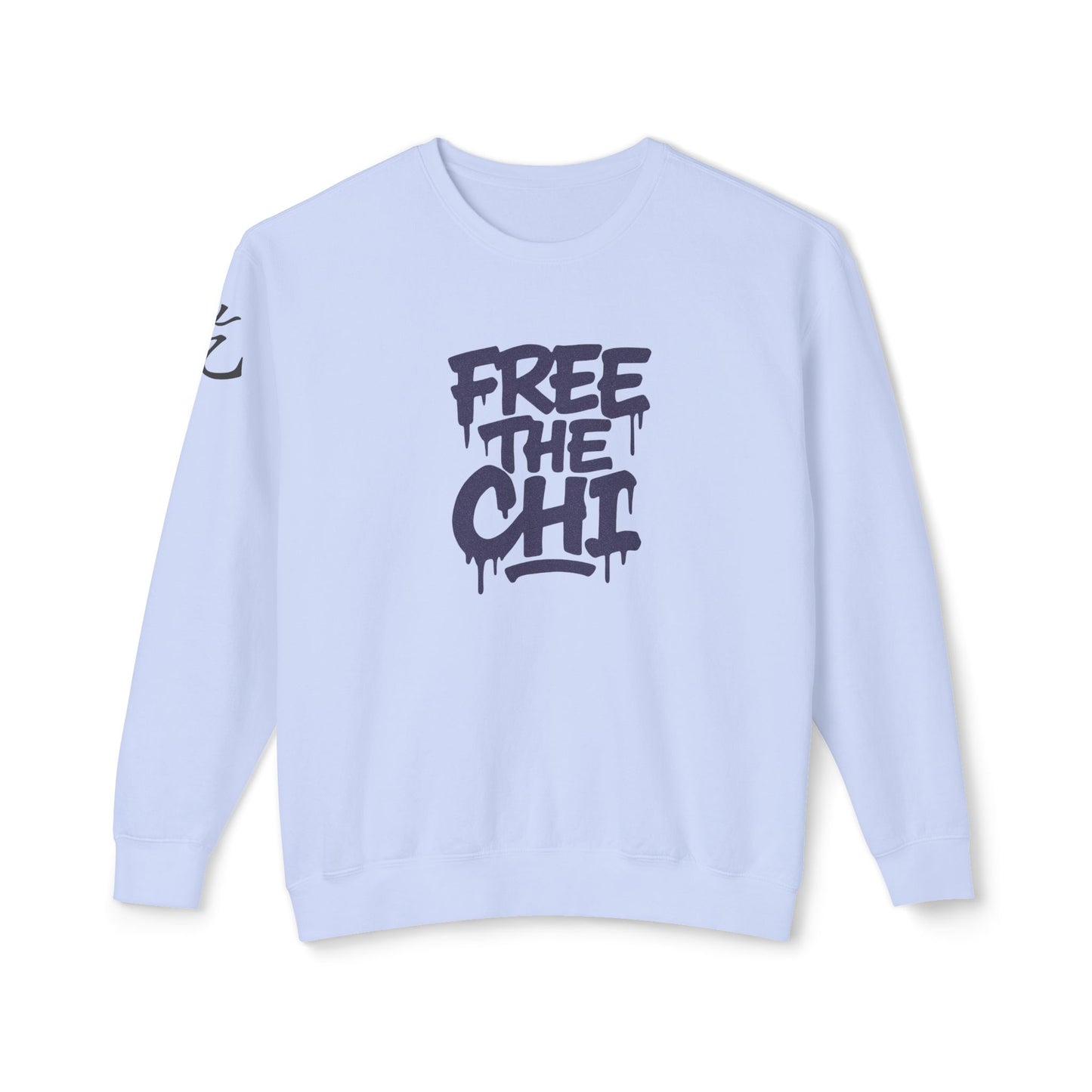 Free The Chi - Crewneck Sweatshirt — Urban Graffiti Streetwear