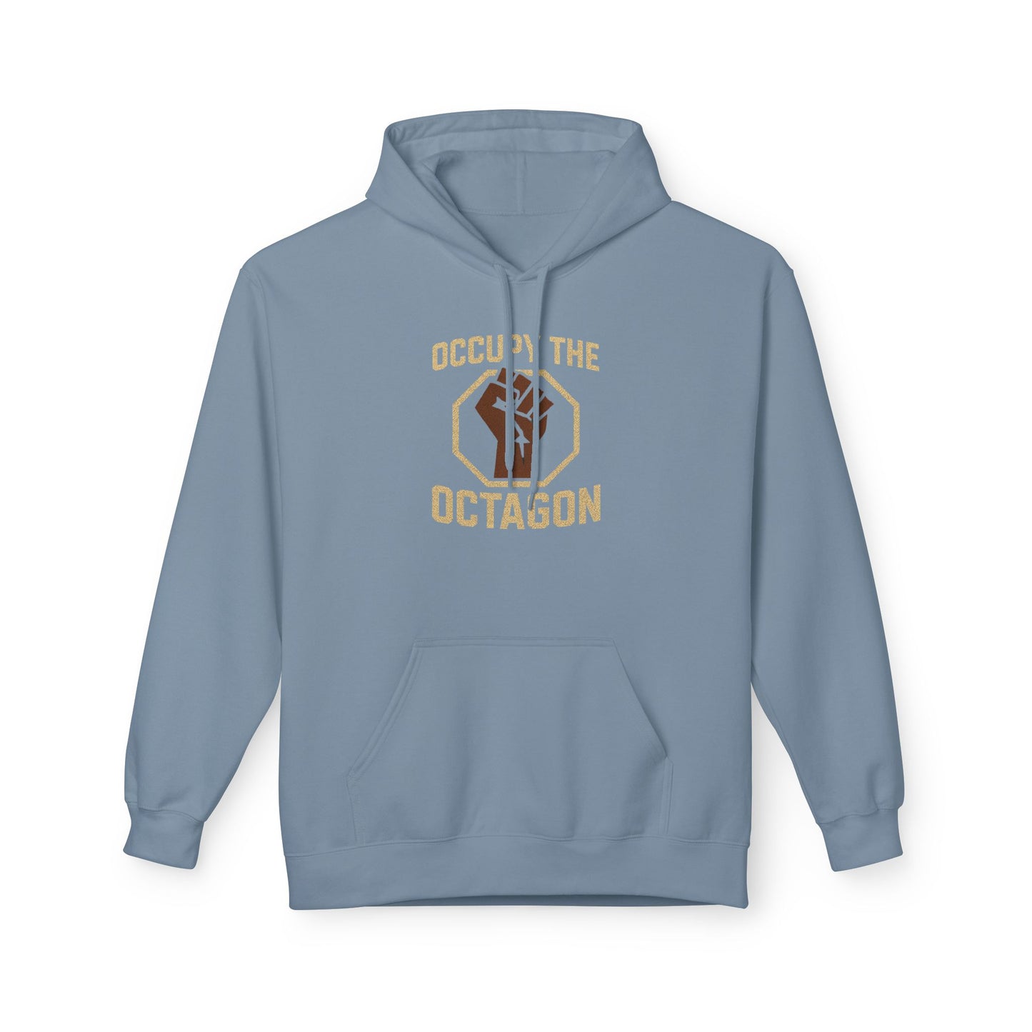 "Occupy the Octagon" MMA  Fist Graphic Hoodie