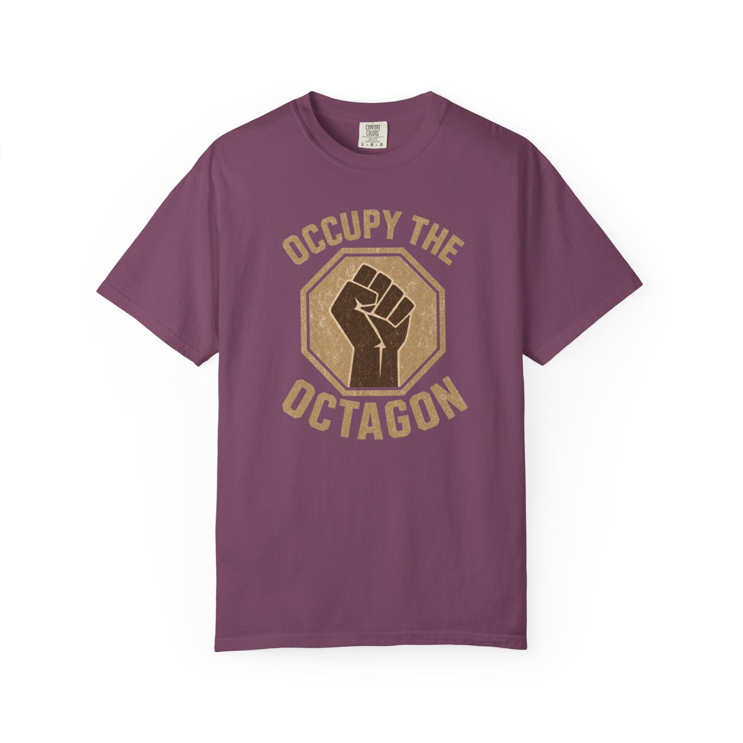 Occupy the Octagon Fist T-Shirt — MMA Fight Pride Tee