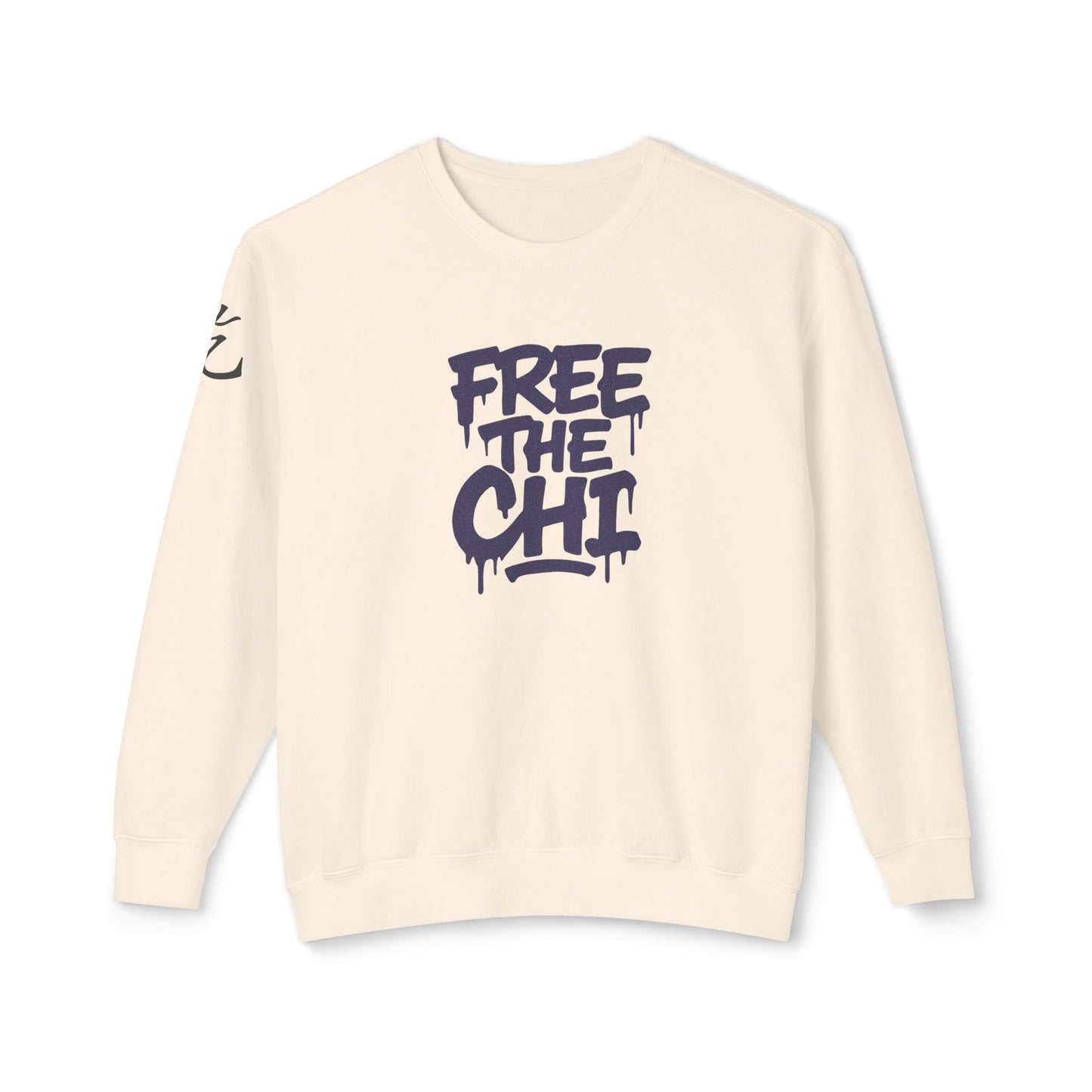 Free The Chi - Crewneck Sweatshirt — Urban Graffiti Streetwear